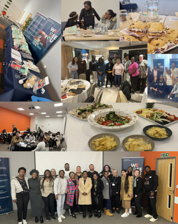 Listening Lunches event collage