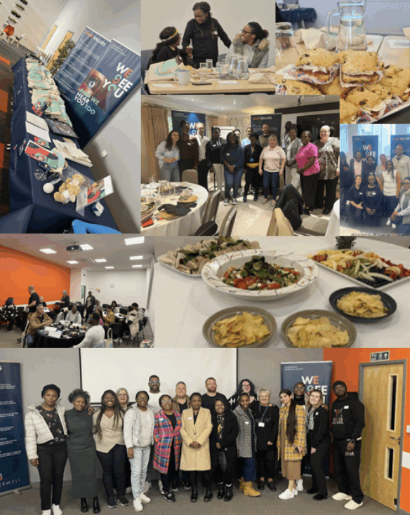 Lunches event collage
